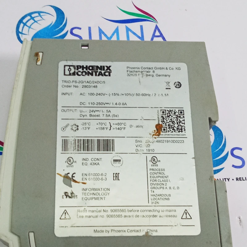 Phoenix Contact 2903148 – TRIO-PS-2G/1AC/24DC/5 Power Supply thumbnail 8